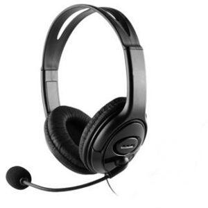 AURICULARES + MICROFONO COOLBOX COOLCHAT U1 USB NEGRO