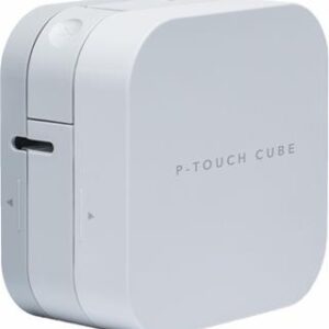 ROTULADORA ELECTRONICA BROTHER PTP-300BT BLUETOOTH PILAS AAA CORTE AUTOMAT. BLANCA