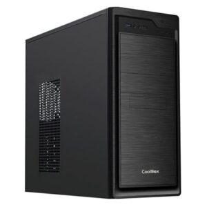 CAJA ATX COOLBOX F800 2XUSB3 Audio HD (1 MIC + 1 AUR) Sin Fuente