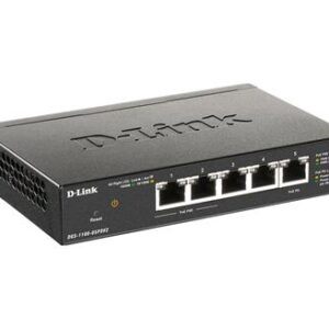 SWITCH 5 PUERTOS SMART MANAGED GIGABIT POE-Desprecintado