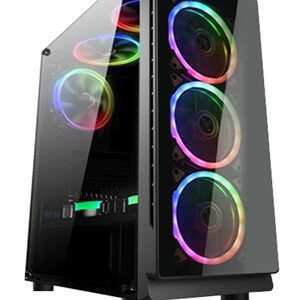 CAJA SEMITORRE PRIMUX GAMING PB870 SIN FUENTE (Sin Ventiladores)