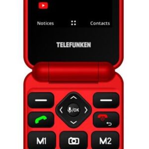 TELEFONO MOVIL TELEFUNKEN S740 4G 32GB RED·Desprecintado