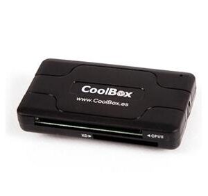 LECTOR TARJETAS EXTERNO  Usb COOLBOX SD, MMC, Micro SD negro