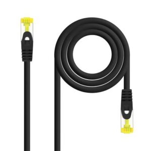 CABLE RED LATIGUI LSZH CAT.6A SFTP AWG26 NEGR 1M NANOCABLE