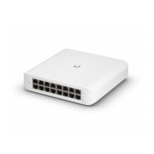 SWITCH UBIQUITI 16P USW-LITE-16-POE UNIFI GEN2 8GbE Rj45 + 8GbE PoE+ RJ45-Desprecintado