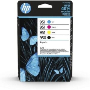 Cartucho de Tinta Original HP n?950 + n?951 Cian/ Magenta/ Amarillo/ Negro