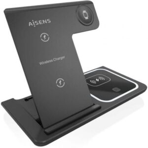 Base de carga Inal?mbrica Aisens ASCH-15W3WC043-BK/ 15W