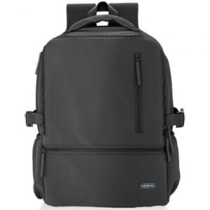 Mochila Aisens ASBG-BP086-BK para Port?tiles hasta 15.6'/ Impermeable/ Negro