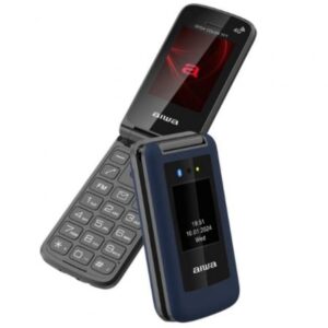 Tel?fono M?vil Aiwa FP-30-4G BL para Personas Mayores/ Azul