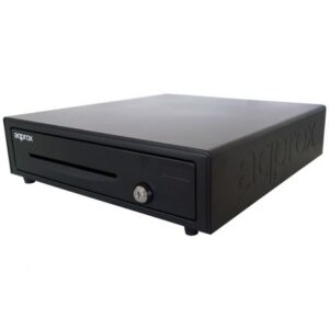 Caj?n Portamonedas Approx appCASH01/ Manual y Autom?tico/ Negro