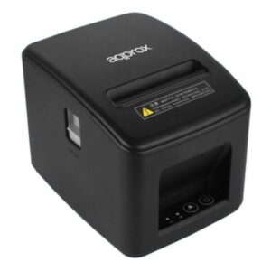 Impresora de Tickets Approx appPOS80AM-USB/ T?rmica/ Ancho papel 80mm/ USB-RJ11/ Negra