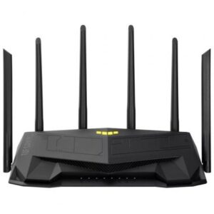 Router Gaming Inal?mbrico Asus TUF AX6000/ WiFi 6/ 6000Mbps/ 2.4GHz 5GHz/ 6 Antenas/ WiFi 802.11ax/ac/n/a/ - n/b/g
