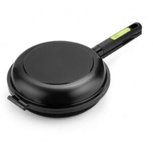 Sart?n Dupla para Tortillas Bra Prior A121465/ ?24cm/ Aluminio fundido/ Apta para Inducci?n