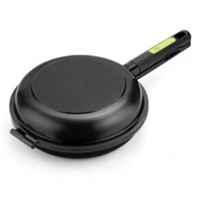 Sart?n Dupla para Tortillas Bra Prior A121466/ ?20cm/ Aluminio fundido/ Apta para Inducci?n