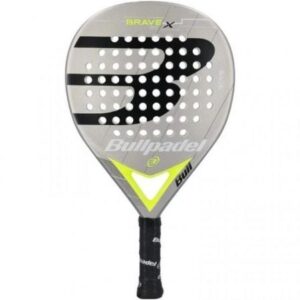 Pala de P?del Bullpadel Brave 3.0 2021/ Gris y Amarilla