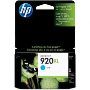 Cartucho de Tinta Original HP n?920 XL Alta Capacidad/ Cian