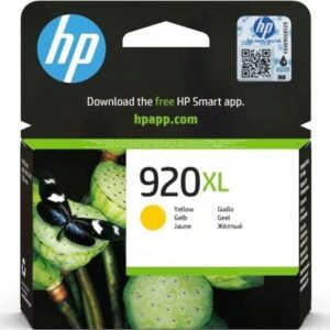 Cartucho de Tinta Original HP n?920 XL Alta Capacidad/ Amarillo
