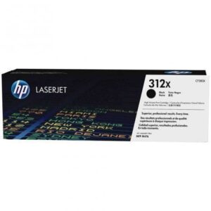 T?ner Original HP n?312X XL Alta Capacidad/ Negro