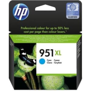 Cartucho de Tinta Original HP n?951 XL Alta Capacidad/ Cian