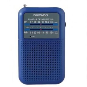 Radio Port?til Daewoo DW1008/ Azul