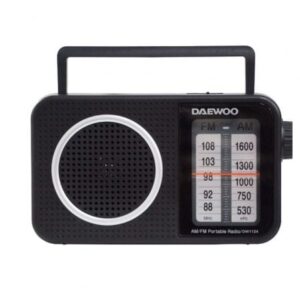 Radio Port?til Daewoo DW1124/ Negra