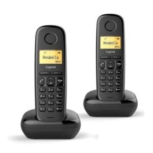 Tel?fono Inal?mbrico Gigaset A170/ Pack DUO/ Negro