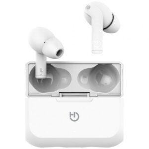 Auriculares Bluetooth Hiditec Fenix TWS con estuche de carga/ Autonom?a 6h/ Blancos