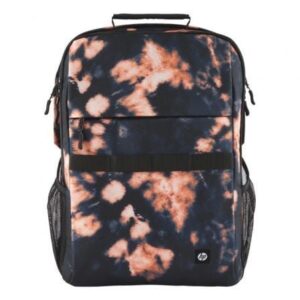Mochila HP Campus XL 7J593AA para Port?tiles hasta 16'/ Negra y Naranja