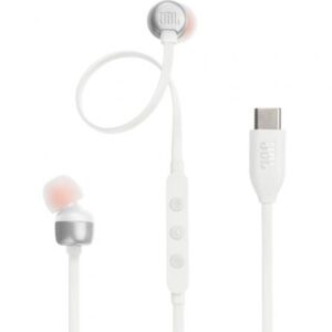 Auriculares Intrauditivos JBL Tune 310C/ con Micr?fono/ Blancos