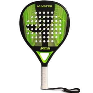 Pala de P?del Joma Master/ Negra y Verde Fl?or