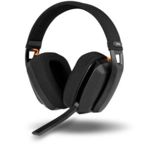 Auriculares Gaming Inal?mbricos con Micr?fono Krom Kanji/ Bluetooth/ USB 2.0/ Negros