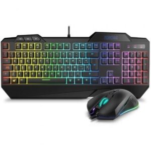 Pack Gaming Krom Krusher/ Teclado SemiMec?nico + Rat?n