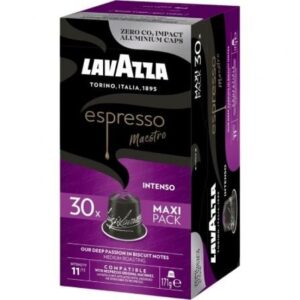 C?psula Lavazza Espresso Maestro Intenso para cafeteras Nespresso/ Caja de 30