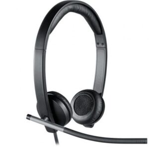 Auriculares Logitech H650e/ con Micr?fono/ USB/ Negros