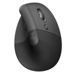 Rat?n Vertical Inal?mbrico por Bluetooth/ 2.4GHz Logitech Lift Vertical Ergonomic Mouse/ Hasta 4000 DPI/ Grafito