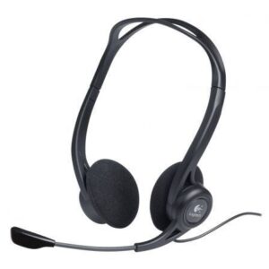 Auriculares Logitech Headset PC 960/ con Micr?fono/ USB/ Negros