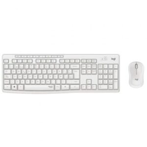 Teclado y Rat?n Inal?mbricos Logitech Silent Touch MK295/ Blanco