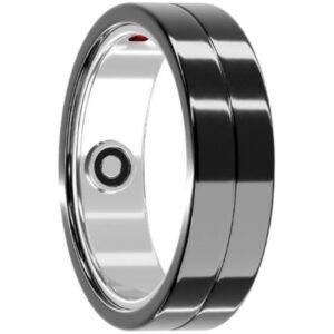 Anillo Inteligente Maxcom MR100 Talla 11/65/ ?20.7mm/ Notificaciones/ Frecuencia Card?aca/ Negro