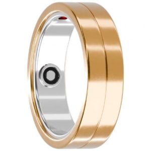 Anillo Inteligente Maxcom MR100 Talla 9/60/ ?19.1mm/ Notificaciones/ Frecuencia Card?aca/ Oro