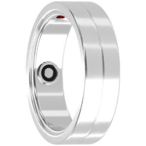 Anillo Inteligente Maxcom MR100 Talla 9/60/ ?19.1mm/ Notificaciones/ Frecuencia Card?aca/ Plata