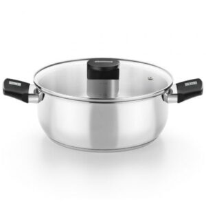 Cacerola Monix Elite M240318/ ?18cm/ Aluminio fundido/ Apta para Inducci?n