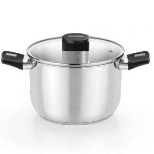 Olla Elite Inox M240218/ 18cm/ 3L/ Acero Inoxidable/ Apta para Inducci?n