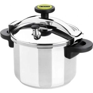 Olla a Presi?n Monix Classica M530001/ ?22cm/ 4L/ Acero Inoxidable/ Apta para Inducci?n