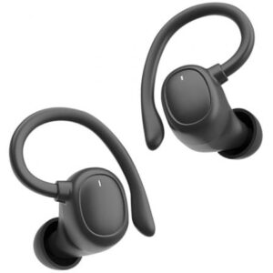 Auriculares Deportivos Bluetooth Muvit iO Smart True Wireless Sport ENC con estuche de carga/ Autonom?a 6h/ Negros