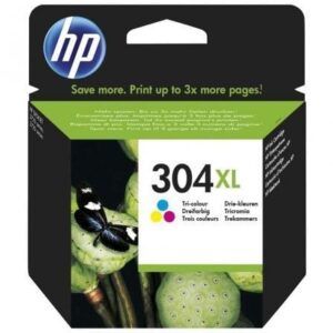 Cartucho de Tinta Original HP n?304 XL Alta Capacidad/ Tricolor