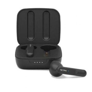 Auriculares Bluetooth NGS ?rtica Move con estuche de carga/ Autonom?a 7h/ Negros