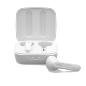 Auriculares Bluetooth NGS ?rtica Move con estuche de carga/ Autonom?a 7h/ Blancos
