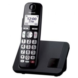Tel?fono Inal?mbrico Panasonic KX-TGE250SPB/ Negro