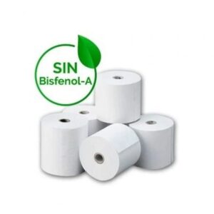 Caja de Rollos de Papel T?rmico Gen?rico 80x80 BPAF/ 80 x 80mm/ 48 unidades