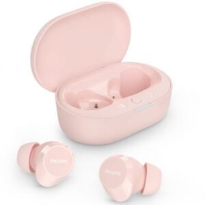 Auriculares Bluetooth Philips TAT1209 con estuche de carga/ Autonom?a 6h/ Rosas